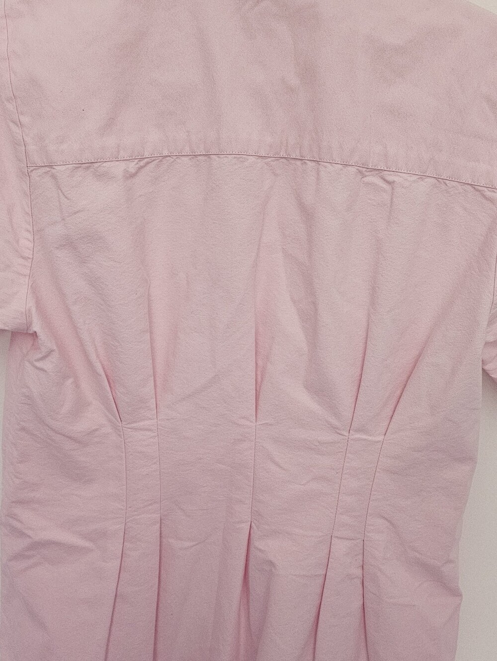 Simons Twik Pale Pink Casual Oxford shirt dress. Great summer dress. - Picture 9 of 11